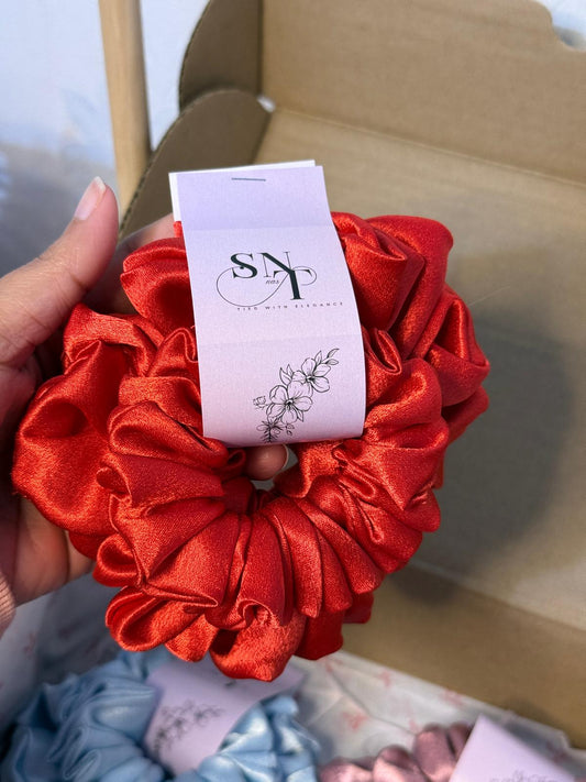 Mom Daughter Duo Bundle - Luxury Handmade Scrunchies