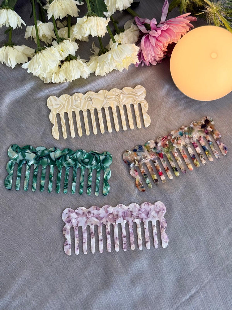 Wide Tooth Acetate Comb
