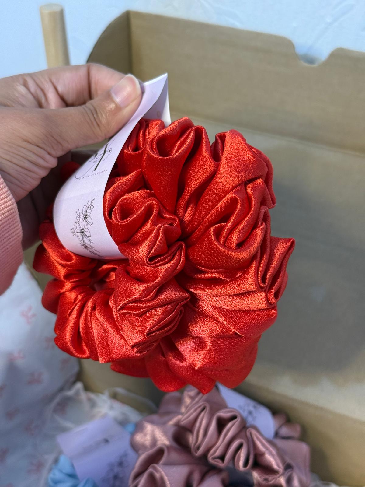 Mom Daughter Duo Bundle - Luxury Handmade Scrunchies