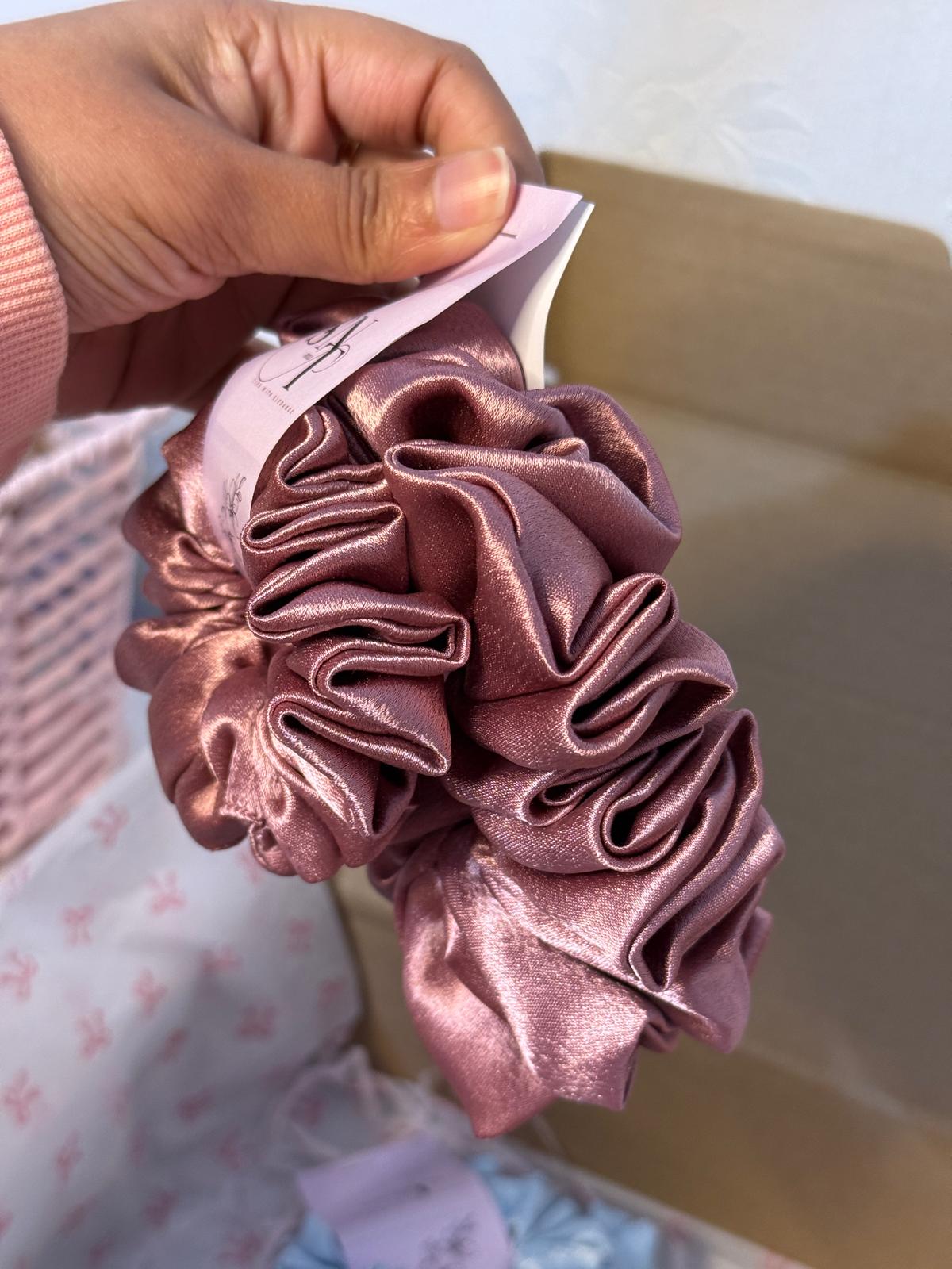 Mom Daughter Duo Bundle - Luxury Handmade Scrunchies