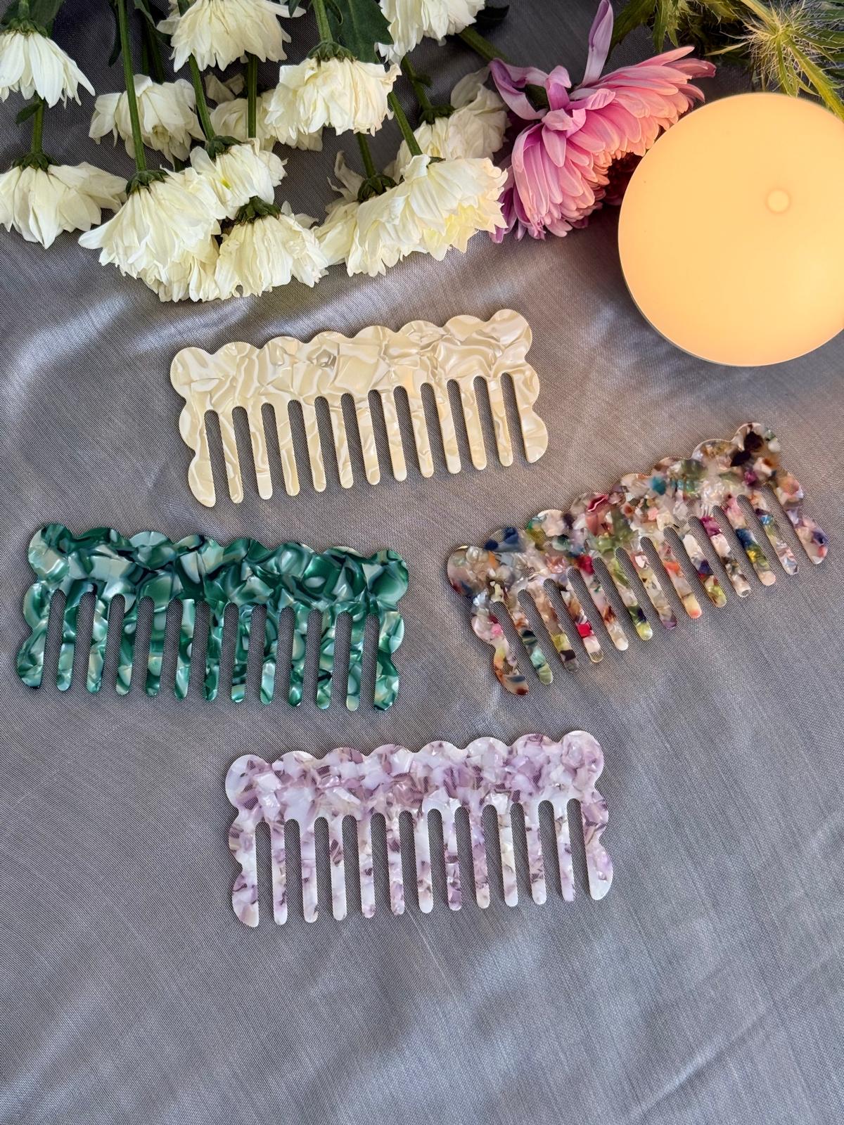 Wide Tooth Acetate Comb